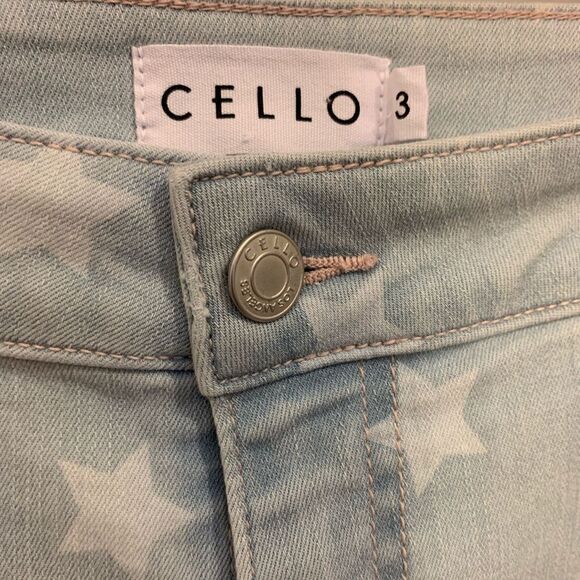 Cello Star Printed High Rise Flare new no tag - Picture 4 of 5